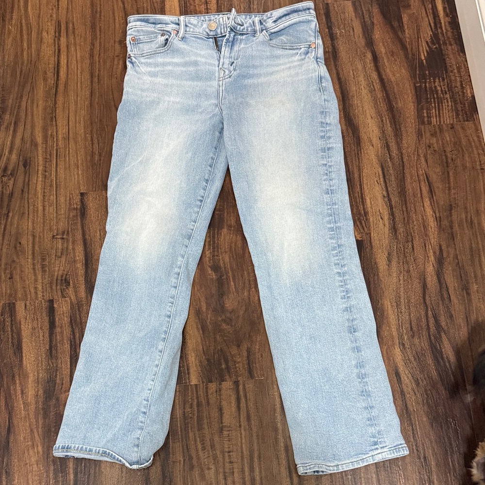 Light Wash Men’s  original boot, cut Jeans - Light Blue 30x30